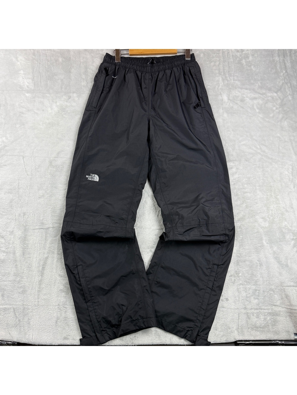 The North Face Womens M Black DryVent Rain Pants Waterproof Hiking Shell Outdoor